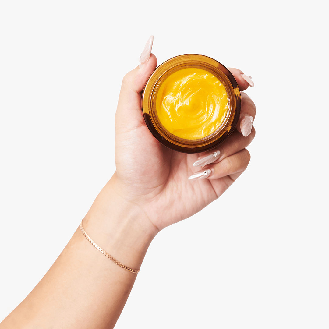 Glowing Yellow Face Balm - Amber J