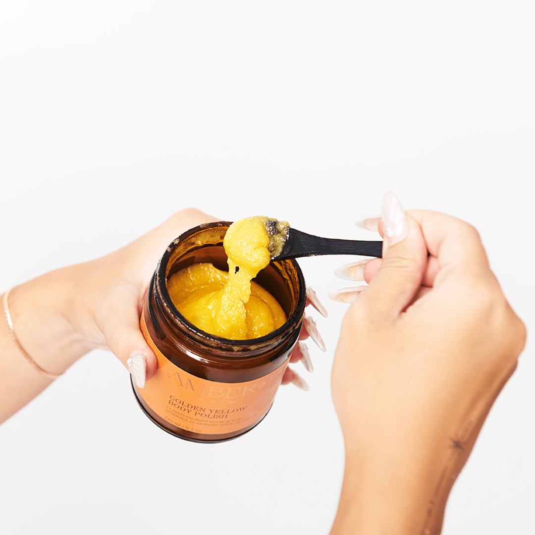 Golden Yellow Body Polish - Amber J